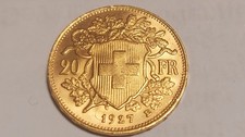 20 Franken 20  Francs Vreneli