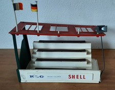 Modell Auto Rennbahn Scalextric Triang Tribüne Shell Ersatzteile defekt