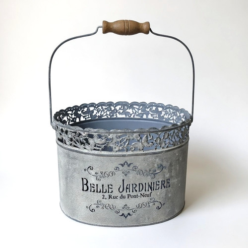 Blumentopf jardiniere blech - blumentopf,