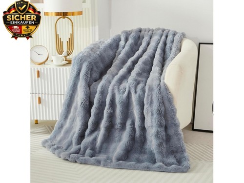 Kuscheldecke kaninchen plüsch - kuscheldecke,