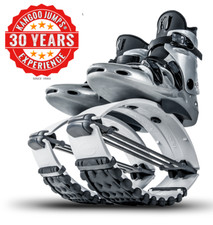 Org. Kangoo Jumps KJ XR3 Springschuhe White/Black Größe L (passt bei 42,5-44)