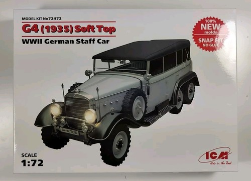 Icm mercedes soft - g4, (1935)