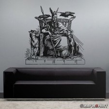 Odin Wikinger Mythologie Thron