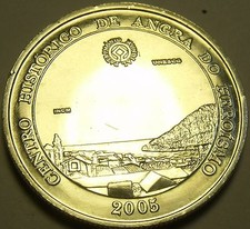 Gem Unc Silver Portugal 2005 5
