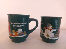 Glühweintasse Weihnachtsmarkt Düsseldorf 2006 Tasse Sammler Weingut Engist Achka
