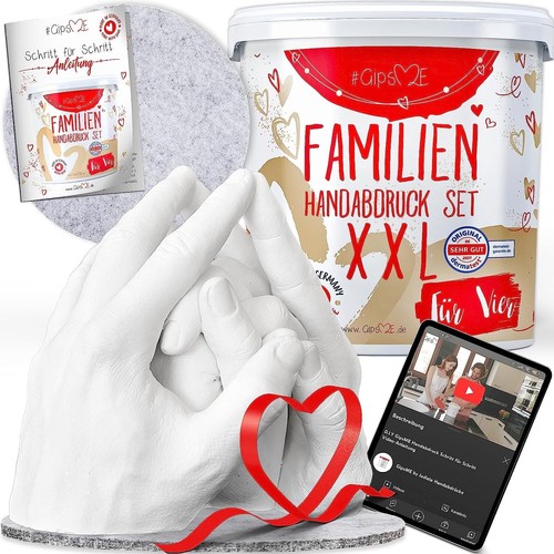 Handabdruck set familie - handabdruck,
