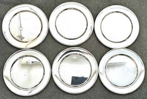 Platzteller versilbert - 6,