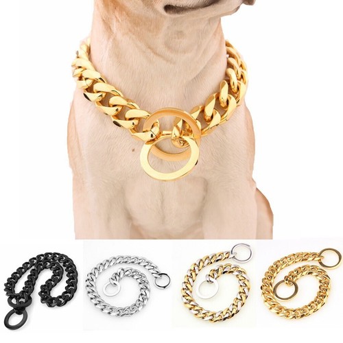 Edelstahl choker 15mm luxus - 15mm,