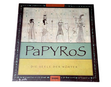 Papyros - Die Seele der Wörter / Brettspiel von moses / Neuwertig / Unbespielt