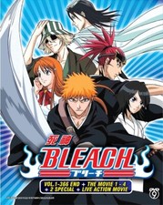 Dvd anime bleach - anime, komplettsatz