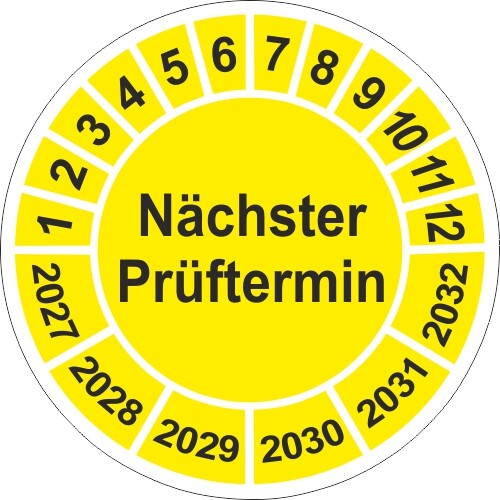 Nächster prüftermin wartung - prüftermin,