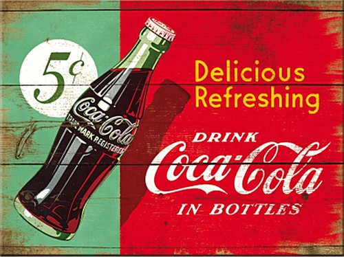 Magnet coca cola delicious - -,