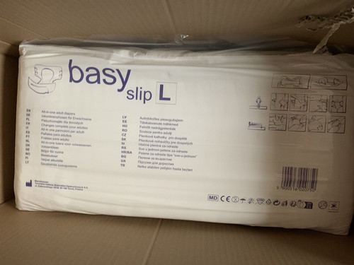 2x30 stück basy slip - basy, gr.