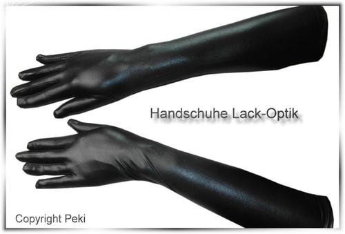 Elegante handschuhe lack - elegante,