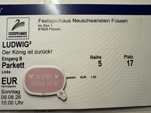 Musicaltickets ludwig2 - 2, „ludwig2“