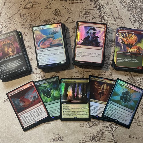 100 foil magic karten - magic,