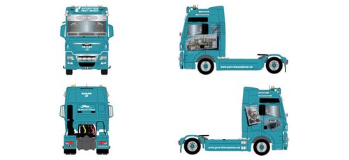 Tekno lkw man xxl v8 - lkw, tg-x
