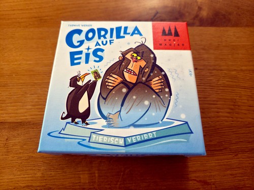 Gorilla auf eis drei - eis", [drei