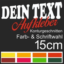 2 Stück Wunschtext 15cm DIY
