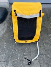 Burley Bee Fahrrad-Kinder-Anhänger 2 sitzer + Rücklicht gelb schwarz