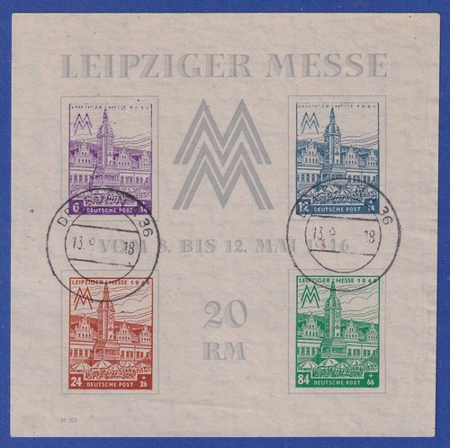 Sbz west sachsen 1946 messe - sbz, west-sachsen