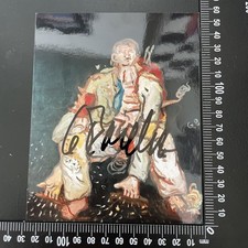 Georg Baselitz Foto mit original Autogramm 
