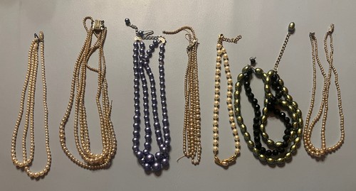 Modeschmuck konvolut ketten - konvolut,