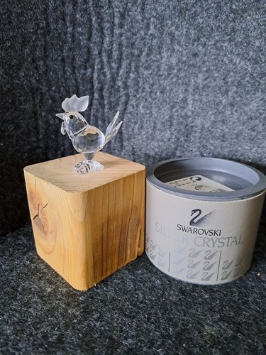Swarovski silver crystal figur - silver,