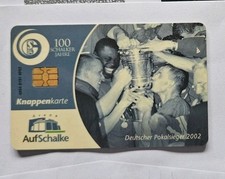  Knappenkarte 2004 - FC Schalke 04 - 100 Jahre - Deutscher Pokal 🏆 Sieger 2002