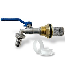 Regentonnendurchführung Tankdurchführung Faßverschraubung Auslaufhahn Verbinder