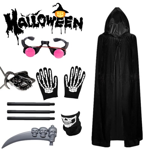Horror sensenmann kostüm - sensenmann,
