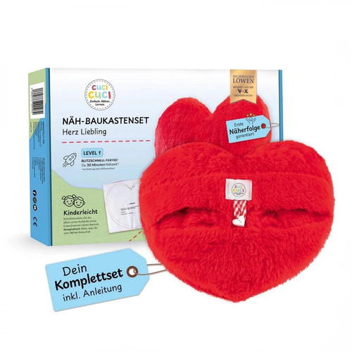 Cuci diy nähset - diy-nähset, herz