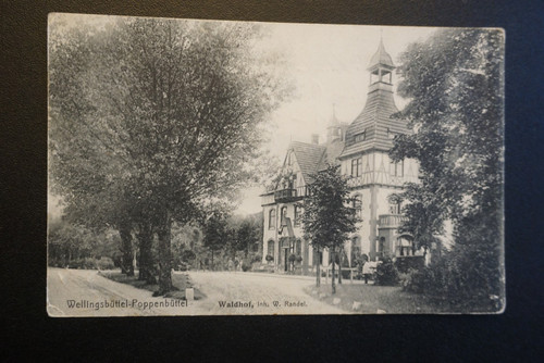Hamburg wellingsbüttel - ak,