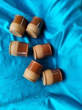 6 KeramiK Spanien Cermer Terrakotta Glühwein Becher