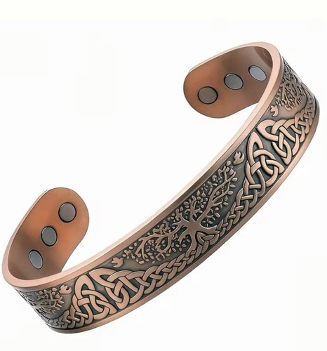Kupfer magnet armband - kupfer,