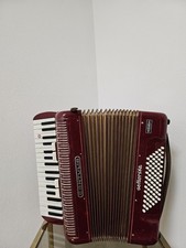 Cantulia Senorita Akkordeon 60 Bass, 4 Register, 2-chörig, Rot