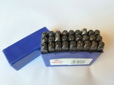 Nusac Schlagbuchstaben  Schlagstempel   5mm