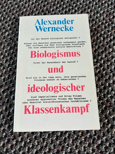 Biologismus und ideologischer