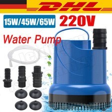 220V Blau Tauchpumpe Schmutzwasserpumpe Wasserpumpe Kellerpumpe Gartenpumpe DHL