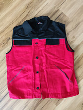 Arbeitsweste, Gr. 50, rot-schwarz, Powerfix