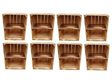 Geflammte Kisten Obstkisten Holzkisten  mit Ablagefach Kurz Regalkisten Möbel