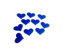 Aufkleber reflektierend Blau Herz Reflexfolie Reflektor Reflektorfolie Fahrrad