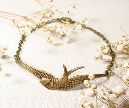 Armband schwalbenarmband vogel - armband,