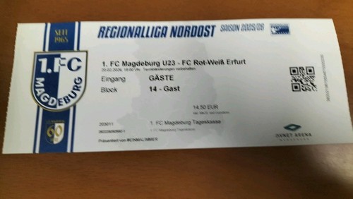 Sammler ticket 1 fc - ticket, 1.fc