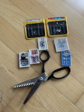 Kurzwaren Paket Nähmaschinen Nadeln Pfaff Zick Zack Schere Nadeln Divers Nähen