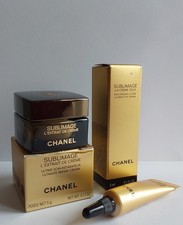 Luxusproben High End Gesichtspflege Chanel Sublimage L'Extrait De Creme / Yeux 