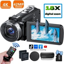 4K 42MP Videokamera Camcorder