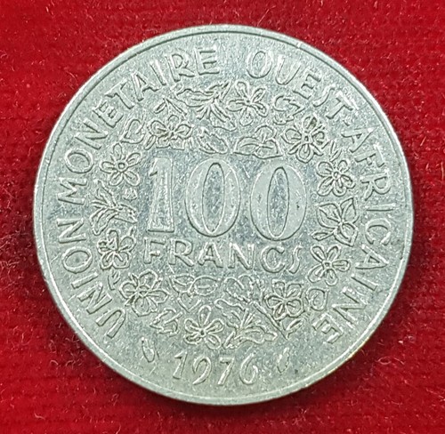100 francs 1976 west - francs,