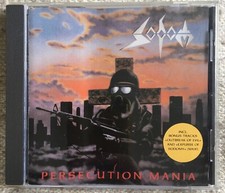 Sodom - Persecution Mania CD Album 1987 First Press SPV German Thrash Metal