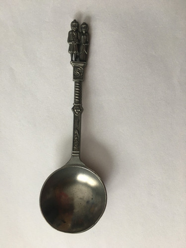 Vintage zinnlöffel mit - zinnlöffel,